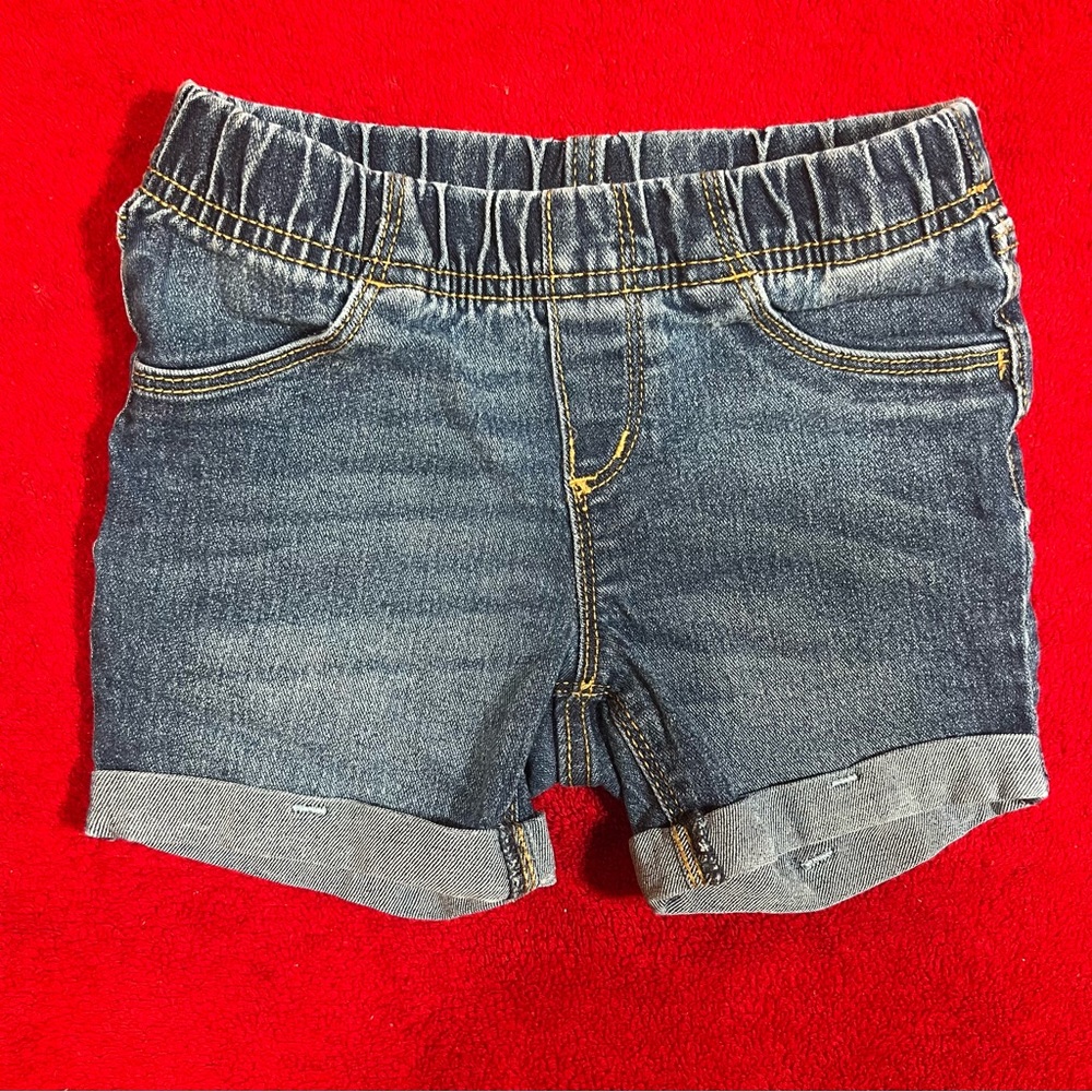 Toddler Girls Size 4T Old Navy Stretch Jean Shorts